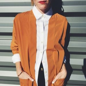 Gold Kimono with Pockets